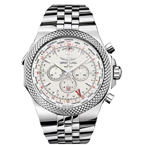 breitling gmt 998a|Breitling Bentley GMT Silver Dial Men's Chronogr .